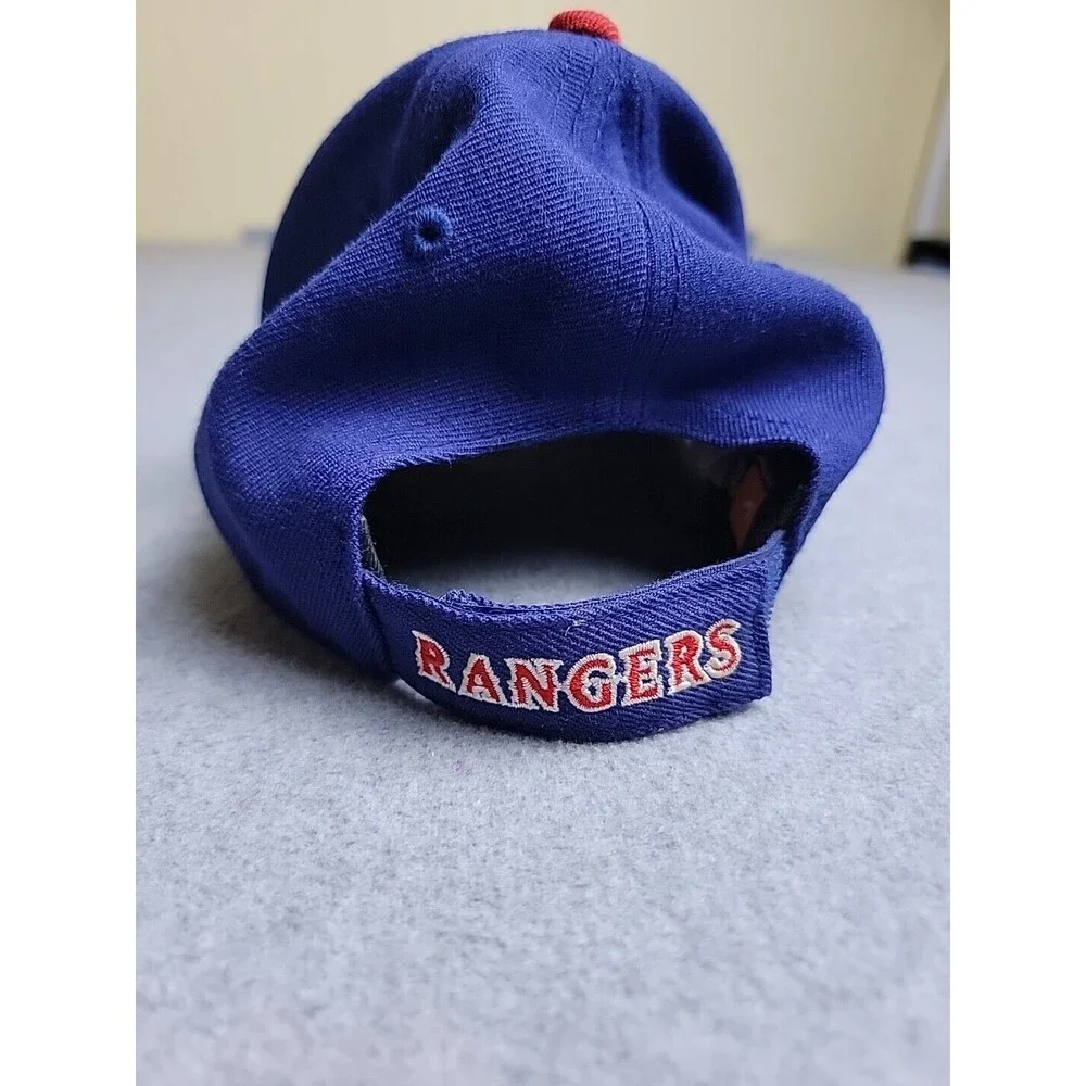 Nike Texas Rangers Hat Cap Strapback Blue Embroidered Swoosh Logo‎ MLB OSFM